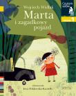 Marta i zagadkowy pojazd. Czytam sobie. Poziom 1. Autor: Ewa Poklewska-Koziełło (ilus. Dadada.pl Okładka książki Marta i zagadkowy pojazd. Czytam sobie. Poziom 1