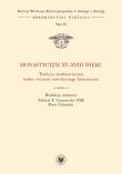 Monastycyzm XV-XVIII w.. Autor: Opracowanie zbiorowe. Dadada.pl Okładka książki Monastycyzm XV-XVIII w.