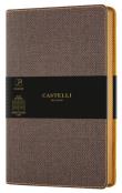 Opakowanie Notatnik 13x21cm linia Castelli Harris Brown
