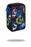 Opakowanie Piórnik Coolpack potrójny z wyposażeniem JUMPER 3FOOTBALL BLUE