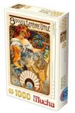 Opakowanie Puzzle 1000 Alfons Mucha, Herbatniki Lefevre-Utile