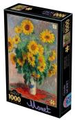 Opakowanie Puzzle 1000 Claude Monet, Bukiet słoneczników