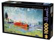 Opakowanie Puzzle 1000 Claude Monet, Łódki w Argentuil