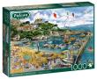 Opakowanie Puzzle 1000 Falcon Przystań w Newquay/Anglia G3