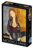 Opakowanie Puzzle 1000 Modogliani, Portret Jeanne Hebuterne