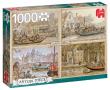 Opakowanie Puzzle 1000 PC Pieck Łodzie kanałowe G3