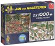 Opakowanie Puzzle 2x1000 Haasteren Świąteczne prezenty G3