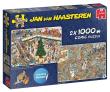 Opakowanie Puzzle 2x1000 Haasteren Świąteczne zakupy G3