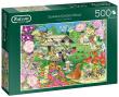 Opakowanie Puzzle 500 Falcon Karmnik dla ptaków latem G3