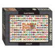 Puzzle Flagi świata 1 000 elementów. Wydawca: Artglob. Dadada.pl Opakowanie Puzzle Flagi świata 1 000 elementów