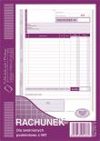 Opakowanie Rachunek A5 dla zwolnionych z VAT pion