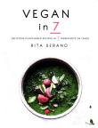 Vegan in 7. Autor: Serano Rita. Dadada.pl Okładka książki Vegan in 7