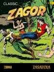 Zagor - 1 - Zasadzka. Autor: NOLITTA GIUDO. Dadada.pl Okładka książki Zagor - 1 - Zasadzka
