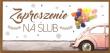 Opakowanie Zaproszenie Ślub Z111