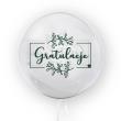 Opakowanie Balon 45cm Gratulacje zielony TUBAN