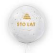 Opakowanie Balon 45cm Sto Lat złoty TUBAN