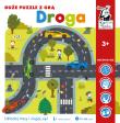 Duże puzzle z grą Droga Kapitan Nauka. Wydawca: Edgard. Dadada.pl Opakowanie Duże puzzle z grą Droga Kapitan Nauka
