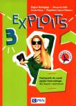 Exploits 3 Podręcznik. Autor: Boutegege Regine, Bello Alessandra, Poirey Carole, Supryn-Klepcarz Magdalena. Dadada.pl Okładka książki Exploits 3 Podręcznik