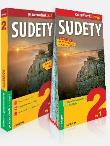 Okładka książki Explore! guide Sudety 2w1 Przewodnik+mapa w.2021