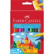 Opakowanie Flamastry Zamek 24 kolory FABER CASTELL