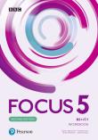 Focus 5 2ed. WB + MyEnglishLab. Autor: Daniel Brayshaw, Tomasz Siuta, Beata Trapnell. Dadada.pl Okładka książki Focus 5 2ed. WB + MyEnglishLab