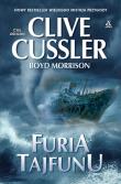 Furia tajfunu. Autor: Clive Cussler, Morrison Boyd. Dadada.pl Okładka książki Furia tajfunu