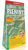 Gorce i Pieniny. Mapa turystyczna; laminowana mapa turystyczna 1:52 000. Autor: Opracowanie zbiorowe. Dadada.pl Okładka książki Gorce i Pieniny. Mapa turystyczna; laminowana mapa turystyczna 1:52 000