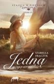 Jedną nogą w niebie/Duże litery'. Autor: Frączyk Izabella. Dadada.pl Okładka książki Jedną nogą w niebie/Duże litery'