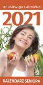 Kalendarz 2021 Seniora dr Jadwigi Górnickiej KR1. Autor: Jadwiga Górnicka. Dadada.pl Okładka książki Kalendarz 2021 Seniora dr Jadwigi Górnickiej KR1