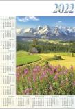 Opakowanie Kalendarz 2022 Jednoplanszowy Tatry PL01