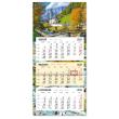 Opakowanie Kalendarz 2022 Trójdzielny płaska główka SB8 wodospad