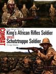 Okładka książki King's African Rifles Soldier vs Schutztruppe Soldier