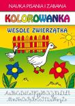 Kolorowanka Wesołe zwierzętka. Autor: Guzowska Beata. Dadada.pl Okładka książki Kolorowanka Wesołe zwierzętka