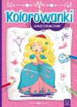 Kolorowanki małej dziewczynki. Autor: Sylwia Kajdana. Dadada.pl Okładka książki Kolorowanki małej dziewczynki