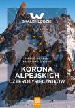 Korona alpejskich czterotysięczników. Autor: Romelli Marco, Cividini Valentino. Dadada.pl Okładka książki Korona alpejskich czterotysięczników