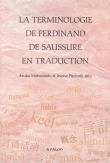Okładka książki La terminologie de Ferdinand de Saussure en traduction