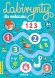Labirynty dla maluszka 123. Autor: Opracowanie zbiorowe. Dadada.pl Okładka książki Labirynty dla maluszka 123