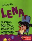 Lena - Dlaczego przy stole wypada być grzecznym?. Autor: Silvia Serreli. Dadada.pl Okładka książki Lena - Dlaczego przy stole wypada być grzecznym?