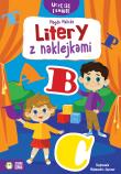 LITERY Z NAKLEJKAMI UCZĘ SIĘ I BAWIĘ - uszkodzone. Autor: Magda Malicka. Dadada.pl Okładka książki LITERY Z NAKLEJKAMI UCZĘ SIĘ I BAWIĘ - uszkodzone