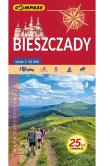 Mapa tur. - Bieszczady 1:50 000. Autor:   Praca zbiorowa. Dadada.pl Okładka książki Mapa tur. - Bieszczady 1:50 000