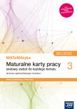 MATeMAtyka LO 3 ZPR Maturalne Karty Pracy 2021 NE. Autor: Dorota Ponczek. Dadada.pl Okładka książki MATeMAtyka LO 3 ZPR Maturalne Karty Pracy 2021 NE