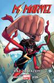 Ms Marvel T. 10 Raz za razem. Autor: G. Willow Wilson. Dadada.pl Okładka książki Ms Marvel T. 10 Raz za razem