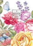 Opakowanie Notatnik ozdobny 145x197/120K kratka TW Piwonie