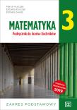 Nowe matematyka podręcznik dla klasy 3 liceum i technikum zakres podstawowy MAPP3. Autor: Kurczab Marcin, Kurczab Elżbieta, Świda Elżbieta. Dadada.pl Okładka książki Nowe matematyka podręcznik dla klasy 3 liceum i technikum zakres podstawowy MAPP3