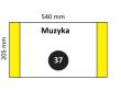 Opakowanie Okładka na podr do muzyki krótka NR 37 (20szt)