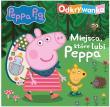 Okładka książki Peppa Pig. Odkrywanka. Miejsca, które lubi Peppa