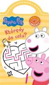 Okładka książki Peppa Pig. Zakręcone labirynty. Którędy do celu?