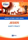Pewny Start Nowe Cztery pory roku Jesień Karty pracy. Autor:   Praca zbiorowa. Dadada.pl Okładka książki Pewny Start Nowe Cztery pory roku Jesień Karty pracy