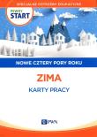 Pewny Start Nowe cztery pory roku Zima Karty pracy. Autor:   Praca zbiorowa. Dadada.pl Okładka książki Pewny Start Nowe cztery pory roku Zima Karty pracy