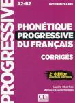 Phonetique progressive du francais intermediaire 2ed A2-B2 klucz do nauki fonetyki języka francuskie. Autor: Charliac Lucile. Dadada.pl Okładka książki Phonetique progressive du francais intermediaire 2ed A2-B2 klucz do nauki fonetyki języka francuskie